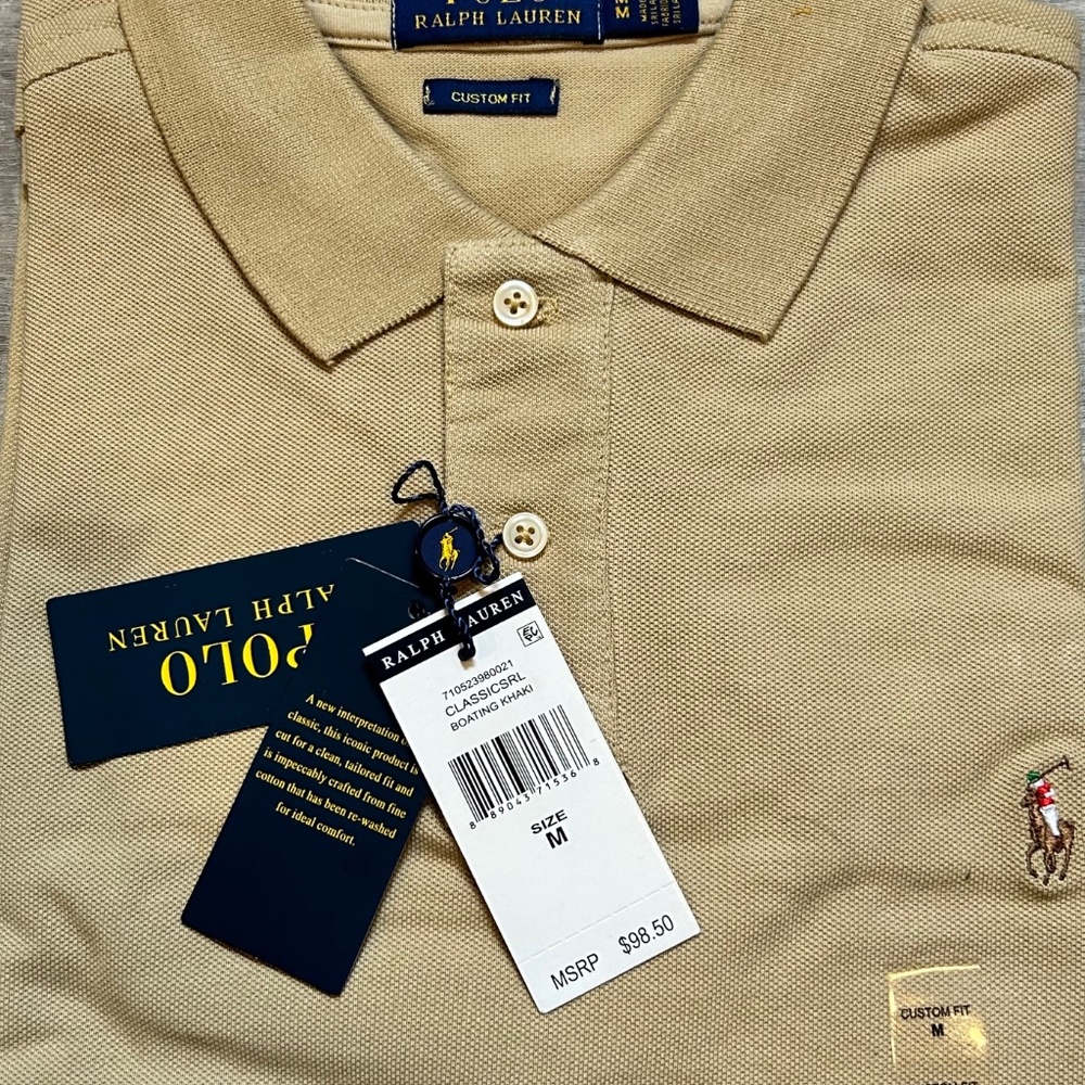Ralph Lauren Men Multi Pony Khaki